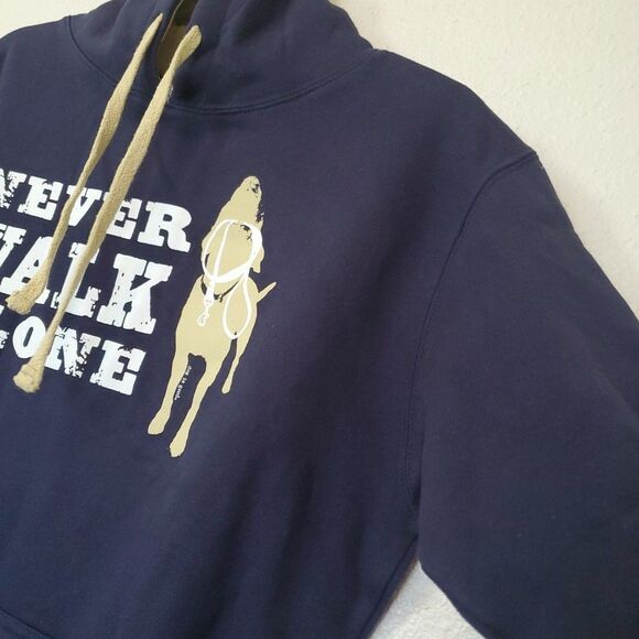 Dog is Good Men's Official Dog Walker Sweatshirt Hoodie Navy Blue Unisex Small - Picture 6 of 16